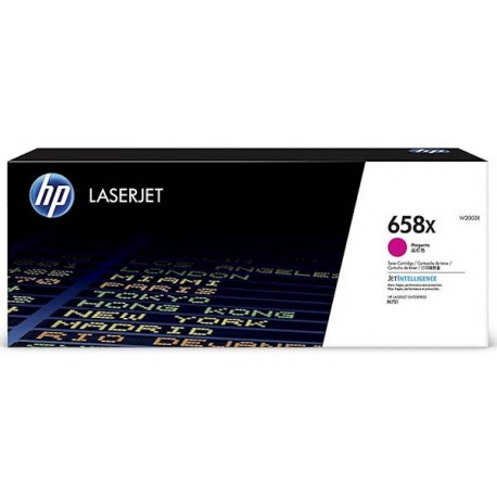 Toner HP 658X Magenta LaserJet Toner Cartridge