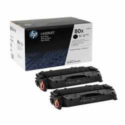 Toner HP 80XD original toner cartridge black high capacity 2 x 6.900 pages 2-pac