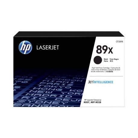 Toner HP 89X Black LaserJet Toner Cartridge