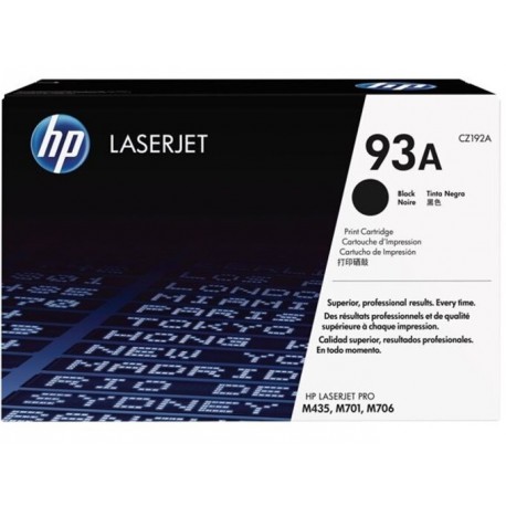 Toner HP 93A Original Laserjet Toner Cartridge Black