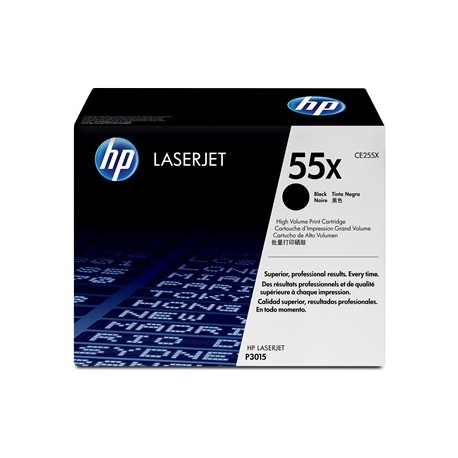 Toner HP LaserJet CE255XD original toner cartridge black high capacity 2-pack