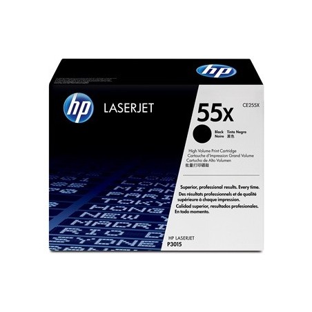 Toner HP LaserJet CE255XD original toner cartridge black high capacity 2-pack