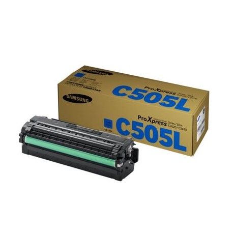 Toner SAMSUNG CLT-C505L/ELS H-Yld Cyan Toner Cartridge