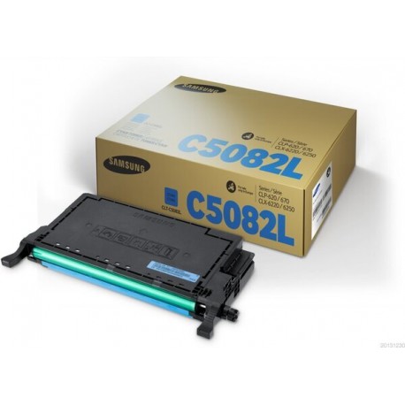 Toner SAMSUNG CLT-C5082L/ELS H-Yld Cyan Toner Cartridge