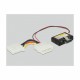 Adapter DC 1x Molex M- 1x Molex Ž+3pin Ž za SATA DOM  Delock 9765028