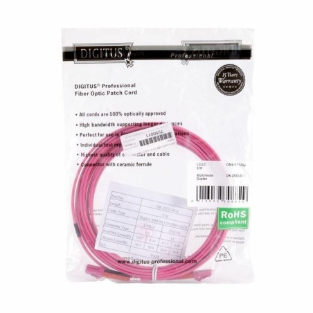Optični patch MM 50.0 LC/LC OM4  5m Digitus 7950011