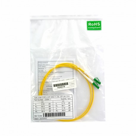 Optični patch SM LC/APC - LC/APC 1m EFB 7950018