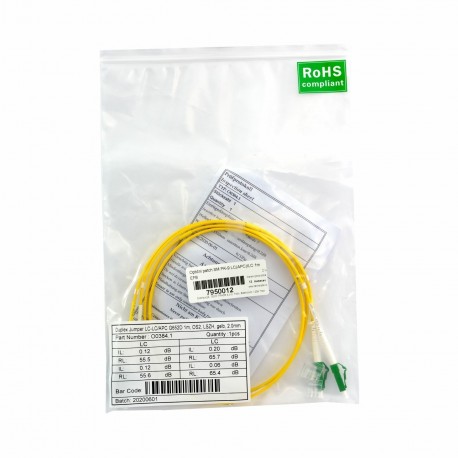 Optični patch SM PK-9 LC(APC)/LC 1m EFB 7950012