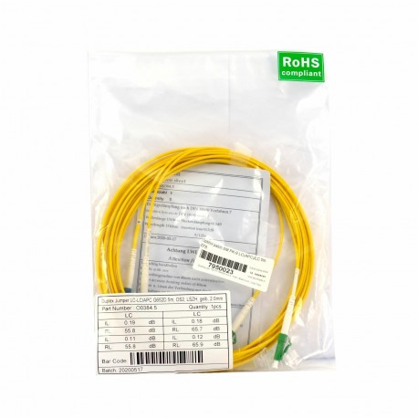 Optični patch SM PK-9 LC(APC)/LC 5m EFB 7950023