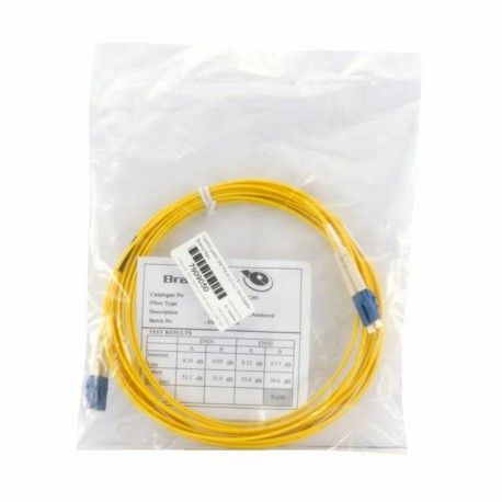 Optični patch SM PK-9 LC-LC 5m Duplex Leviton 7909050