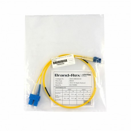 Optični patch SM PK-9 LC-SC 1m Duplex Leviton 7909054