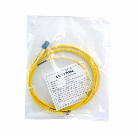 Optični patch SM PK-9 LC-ST 3m Duplex Leviton 7909052
