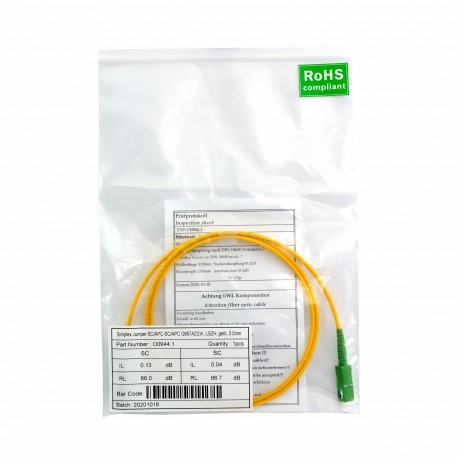 Optični patch SM SC/APC - SC/APC  2m EFB 7950093