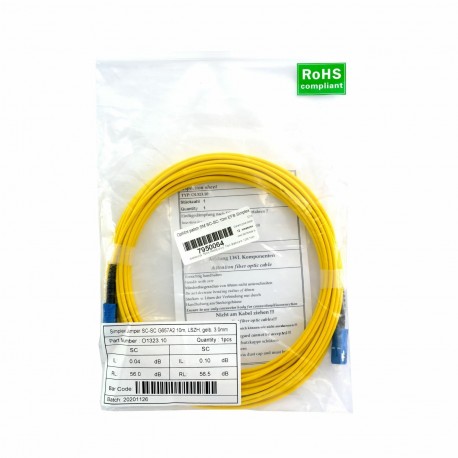 Optični patch SM SC-SC 10m EFB Simplex 7950064