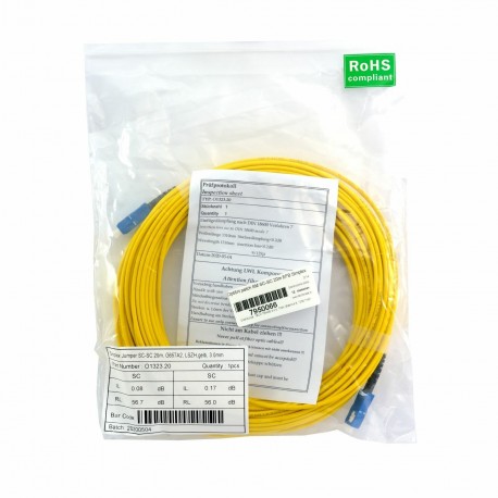 Optični patch SM SC-SC 20m EFB Simplex 7950066
