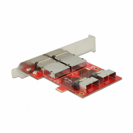 Adapter slot 2x Mini SAS SFF-8087 Ž - 2x Mini SAS SFF-8088 Ž Low Profile Delock