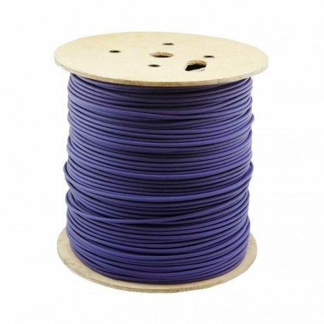 Kabel CAT.6A 10GPlus F/FTP 4x2 AWG23 HF1 Eca 500m vijoličen Leviton 9024001