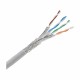 Kabel CAT.7 SFTP 4x2 AWG23 1000Mhz Euroclass Dca-s2-d1-a1 500m KELine 9001021