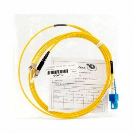 Optični patch SM PK-9 SC-ST  2m Duplex Leviton 7904010