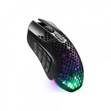 Miška SteelSeries brezžična Aerox 9 črna