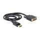 DisplayPort - DVI kabel 1m Delock 8531070