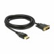 DisplayPort - DVI kabel 3m 4K 30Hz pasivni Delock 8531072