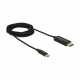 HDMI - USB Tip C kabel 2m 4K 60Hz Delock 8530141