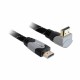 HDMI kabel z mrežno povezavo kotni 5m 4K siv Delock 8530167