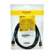 HDMI-HDMI Mini kabel z mrežno pove.  2m Delock črn 3D 4K slim 8530138