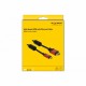 HDMI-HDMI Mini kabel z mrežno pove.  5m Delock črn 3D 4K 8530153