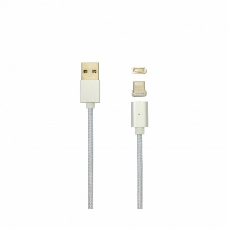 Kabel Apple USB/Lightning 1m magnetni srebrn SBOX 8556021