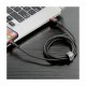 Kabel Apple USB/Lightning 3m 2A Cafule rdeč+črn Baseus 8556040