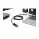 Kabel USB 3.1 C - Displayport 1,8m črn Digitus 8531096