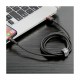 Kabel Apple USB/Lightning 1m 2.4A Cafule rdeč+črn Baseus 8556041