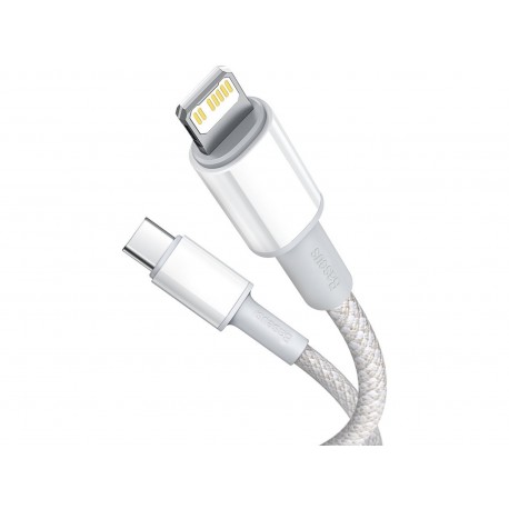 Kabel Apple USB C/Lightning 2m PD 20W bel pleten Baseus 8556034
