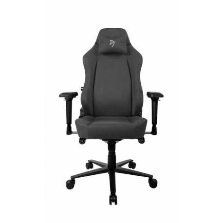 Gaming stol Arozzi Primo mehka tkanina - temno siva