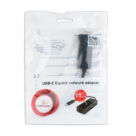 Pretvornik USB 3.1 Tip-C - Mrežni UTP GIGA 10/100/1000 Mbps Cablexpert