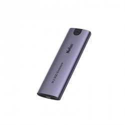 Zunanje ohišje SSD M.2 NVMe/SATA 2230-2280 USB A+C v USB-C, aluminij, NETAC WH51