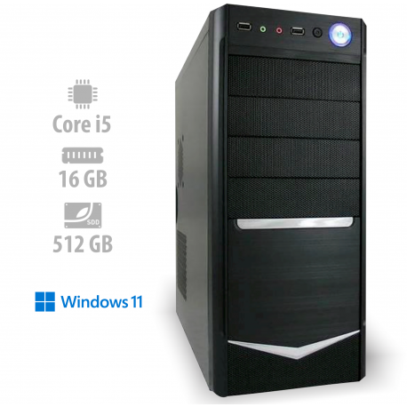 Osebni računalnik ANNI Home Casual i5-11400 / 16GB / 512GB M.2 / W11P / CX3