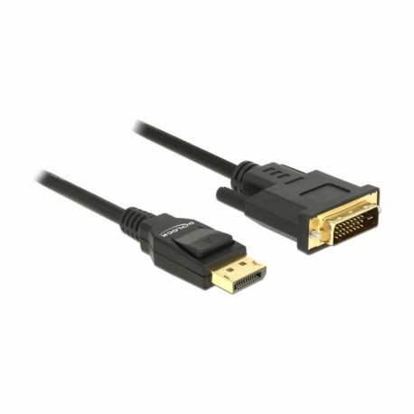 DisplayPort - DVI kabel 2m 4K 30Hz pasivni Delock 8531082