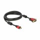 HDMI-DVI-D 18+1 kabel  5m Delock 8530093