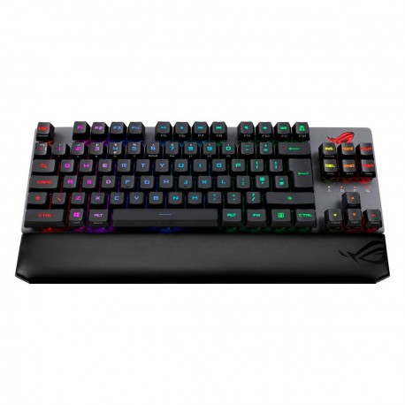 Tipkovnica ASUS ROG Strix Scope RX TKL Wireless Deluxe, RX Red, PBT
