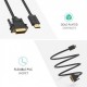 Ugreen HDMI na DVI kabel 24+1 2m