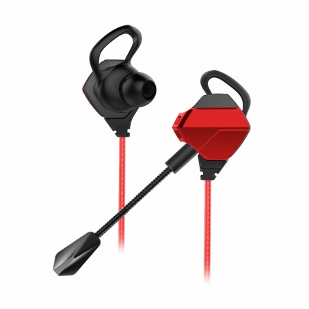 Slušalke GE-536 WHITE SHARK EAGLE črno/rdeče 7620075