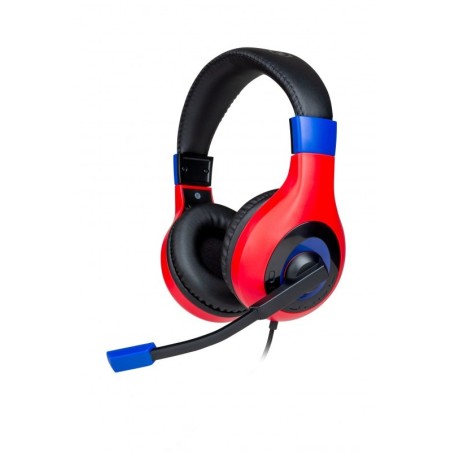 Slušalke BIGBEN NINTENDO SWITCH HEADSET MARIO RED/BLUE