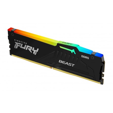 Pomnilnik DDR5 8GB (1x8GB) 6000MHz Kingston FURY Beast RGB