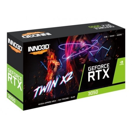 Grafična kartica INNO3D GeForce RTX 3050 Twin X2 8GB