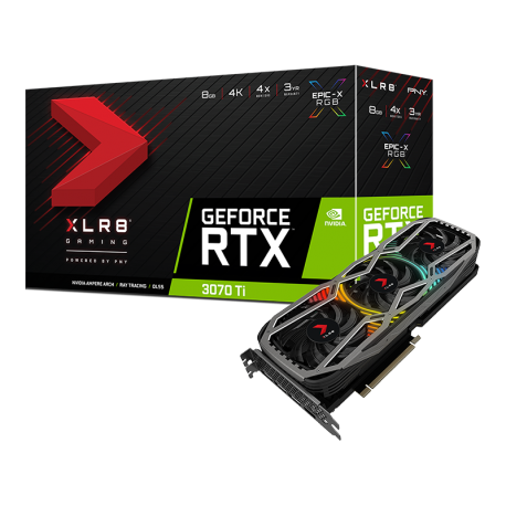 Grafična kartica PNY GeForce RTX 3070 Ti Epic-X XLR8 8GB