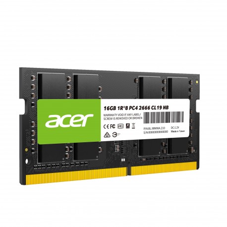 Pomnilnik SODIMM DDR4 16GB (1x16GB) 2666MHz ACER SD100, BL.9BWWA.210