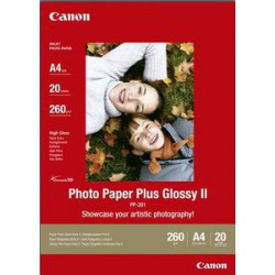 Foto papir Canon PP-201 glossy, A40 (20/1)- 2311B019AA